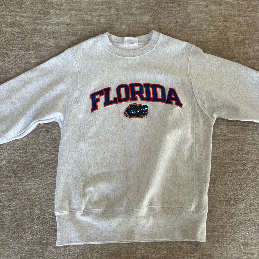 Grey champion gator crew neck and only worn a couple of times